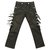 Isabel Marant Jeans Black Leather Cotton Elastane  ref.144766