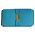 Lancel max Blue Turquoise Leather Metal  ref.144773