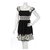 Anna Sui Dresses Black Beige Polyester  ref.144774