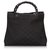 Gucci Black GG Canvas Bamboo Handbag Nero Pelle Tela Panno  ref.144818