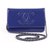 Chanel wallet on chain Blue Patent leather  ref.144939