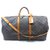 Louis Vuitton keepall 60 monogram shoulder strap Brown Leather  ref.144951