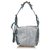 Chloé Chloe Silver Satin Handbag Silvery Blue Leather Cloth  ref.144980