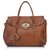 Mulberry Brown Leather Bayswater  ref.144982