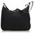 Gucci Black Nylon Shoulder Bag Leather Cloth  ref.145018