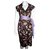 Diane Von Furstenberg Attica silk wrap dress Brown Multiple colors  ref.145090
