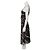 Diane Von Furstenberg Brenndah asymmetrisches Kleid Schwarz Weiß - Ansicht 2