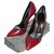 Zapatos de tacón de cuero burdeos nuevos Tom Ford  ref.145170