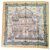 Sublime carré Hermès foulard modèle Envol Soie Jaune  ref.145172