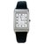 Jaeger Lecoultre Watch, "Reverso", steel on leather.  ref.145205