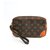 Louis Vuitton Brown Monogram Marly Dragonne Mulheres Pm Marrom Couro Lona  ref.145285