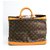 Louis Vuitton Brown Monogram Cruiser Bag 40 Leather Cloth  ref.145302