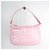 Chanel Pink New Travel Line Shoulder Bag White Leather Cloth Cloth  ref.145303