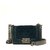 Chanel VELVET BOY MICRO Gris Verde oscuro Cuero Terciopelo  ref.145331