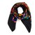 Hermès LES RUBANS DU CHEVAL Soie Noir Multicolore  ref.145335