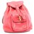 Gucci Backpack bamboo Red Leather  ref.145340