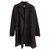 Long Coats Chanel Uniform Men Black Cotton  ref.145376