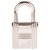 Hermès Palladie Silberverschlüsse für Birkin Gold Kelly Bags, Neuzustand mit 2 Schlüssel und Originaletui! Stahl  ref.145408
