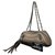 Chanel Vintage Shoulder Bag Taupe Metal  ref.145428