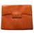 Beautiful Delvaux clutch Caramel Leather  ref.145444