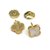 Van Cleef & Arpels Süße Alhambra Ohrringe Golden Gelbes Gold  ref.145450