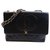 Chanel Vintage Tasche Schwarz Leder  ref.145457