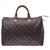 Louis Vuitton Speedy 35 Brown Cloth  ref.145494
