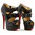 Christian Louboutin Ankle Boots / Low Boots Black Leather  ref.145595
