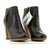 Geox Botines / botas bajas Negro Cuero  ref.145673