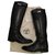 Hermès boots Cuir Noir  ref.145675