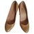 Autre Marque Diana Platform Heels Beige Patent leather  ref.145685