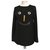 Moschino Cheap And Chic Tops Black Silk  ref.145765