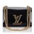 Louis Vuitton en cuir verni noir Louise MM Cuir vernis  ref.145804