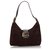 Fendi Black Suede Shoulder Bag Leather  ref.145814