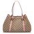 Gucci Brown GG Canvas Twin Tote Bag Pink Light brown Leather Cloth Cloth  ref.145846