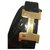 Hermès H Black Golden Exotic leather  ref.145876
