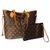 Louis Vuitton Neverfull Brown Cloth  ref.145904