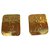 Brincos Yves Saint Laurent Dourado Metal  ref.145908