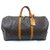 Louis Vuitton keepall 55 Monogram Brown Leather  ref.146210
