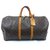 Louis Vuitton Keepall 55 monogramma Marrone Pelle  ref.146210