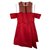 Pinko Dresses Red Polyester  ref.146320