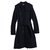 Burberry Coats, Outerwear Black Cotton  ref.146372