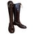 Office London boots Cuir Marron  ref.146474