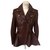 Jacket Alexander McQueen Purple Leather  ref.146567