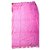 Sublime drap serviette de bain Chanel Coton Rose  ref.146595