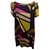 Diane Von Furstenberg Robe en soie Lionel Multicolore  ref.146651
