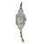 Autre Marque Montre vintage en or blanc avec diamants Argenté  ref.146762