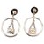 Chanel Handtasche Ohrringe Golden Metall  ref.146814