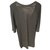 Hermès Dresses Khaki Silk  ref.146836