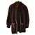 Yves Salomon Coat 3/4 mink Dark brown Fur  ref.146904